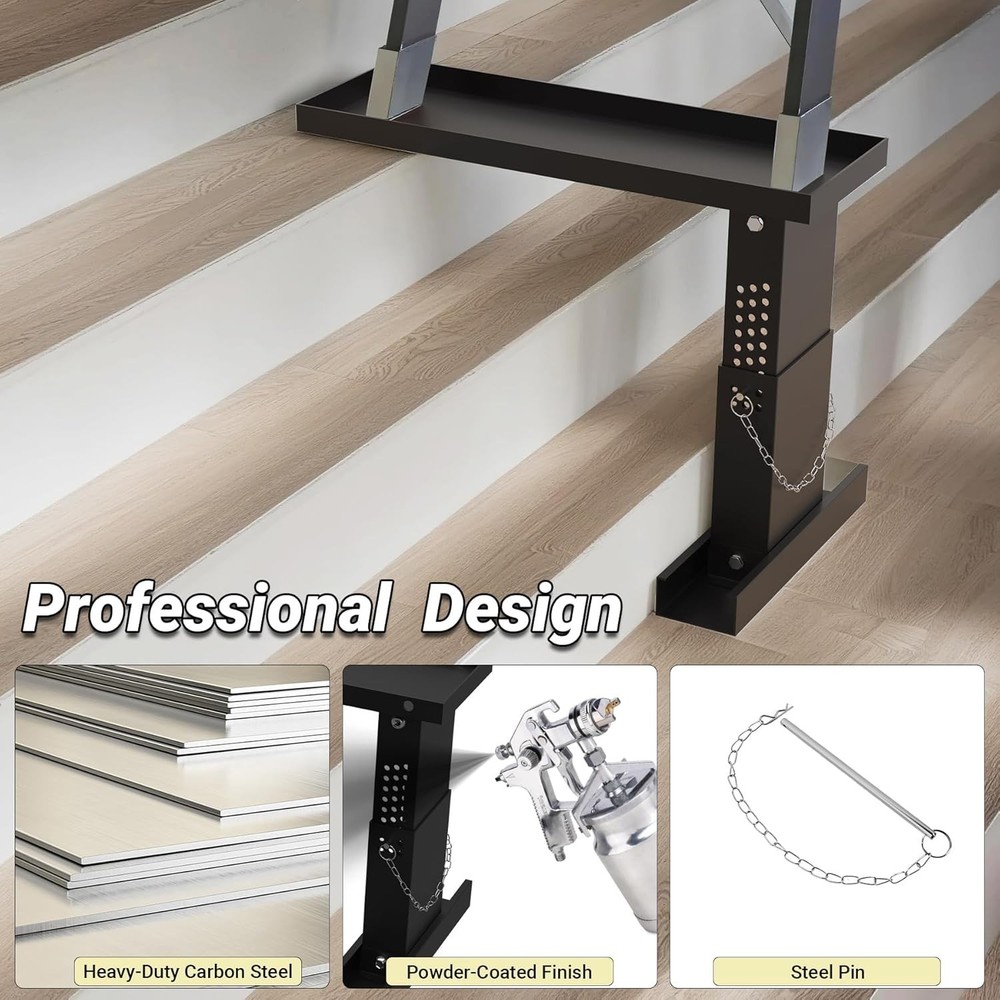 Ladder Extender Pro Stabilizer Leveler 13.4-19" for Extension Ladders