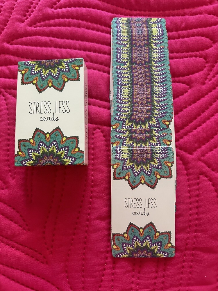 Stress Less Cards 50 Card Deck