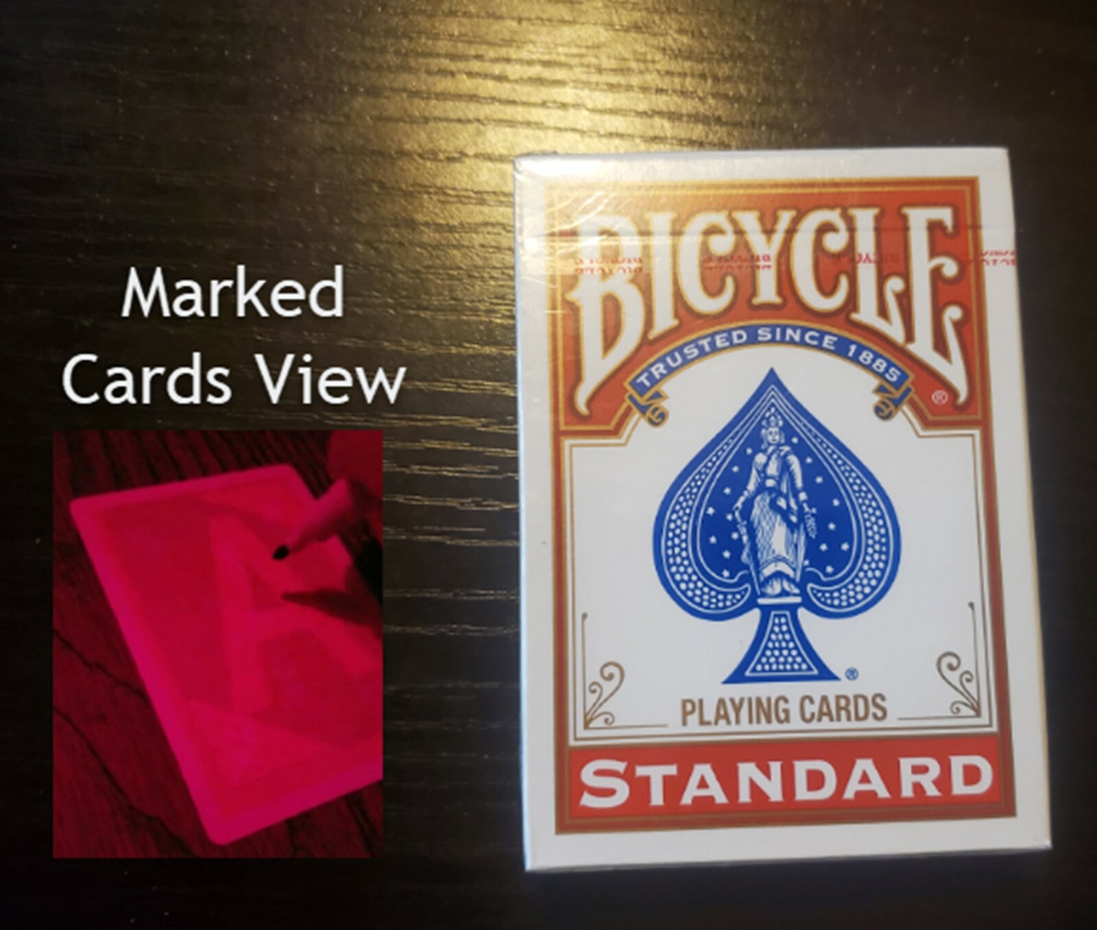 Marked cards and Infrared Sunglasses [Build your own package] Magician supplies