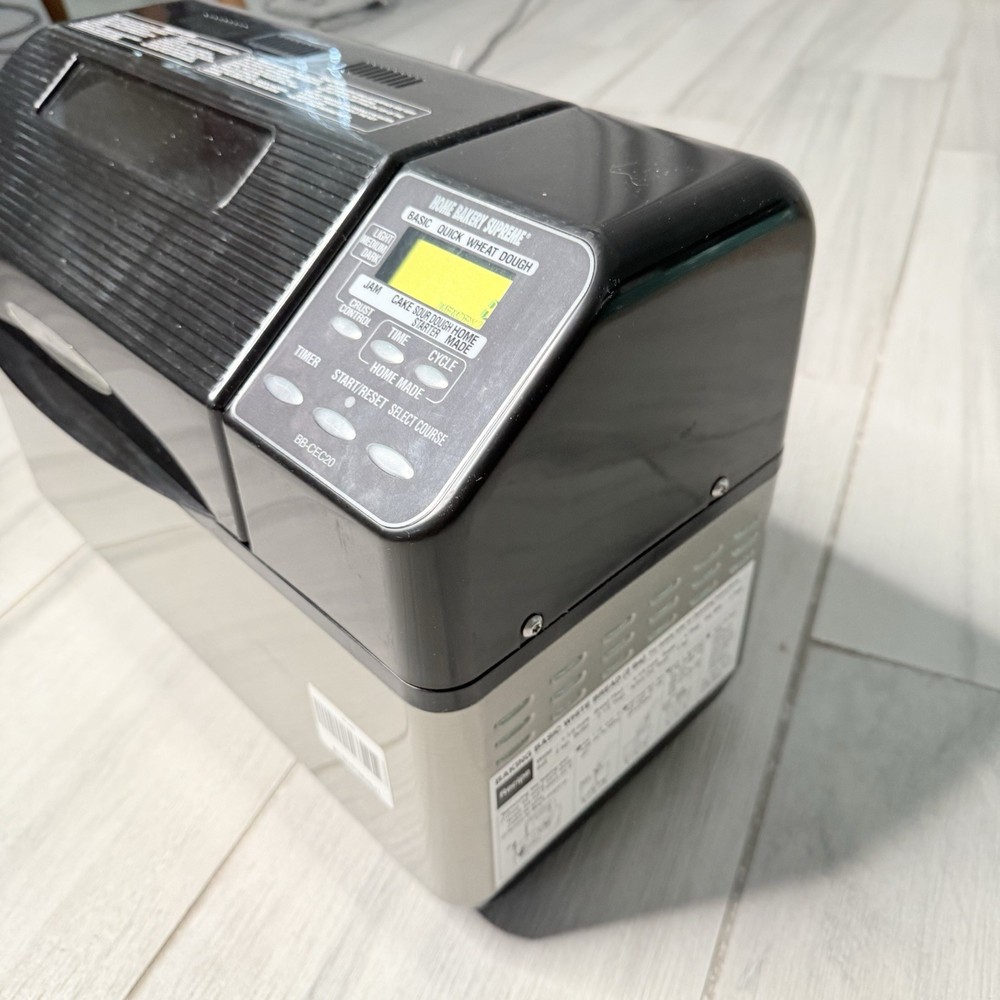 Zojirushi Supreme Breadmaker BB-CEC20BA *USED