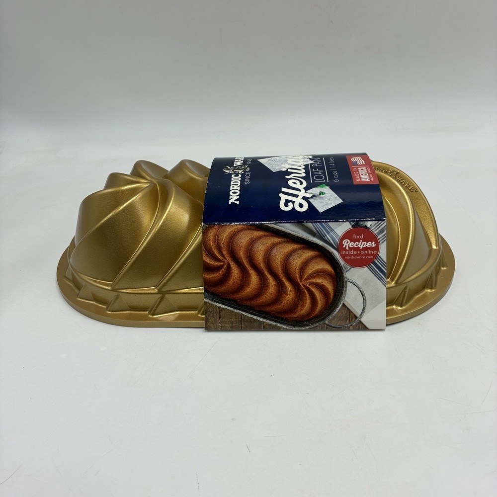 Nordic Ware Heritage Loaf Pan Swirl