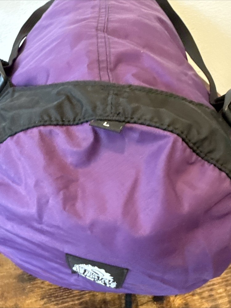 Granite Gear Round Rock Solid Compression Stuff Sack 22L Large Purple EUC