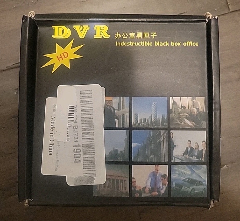 DVR Indestructible Black Box Office Camera
