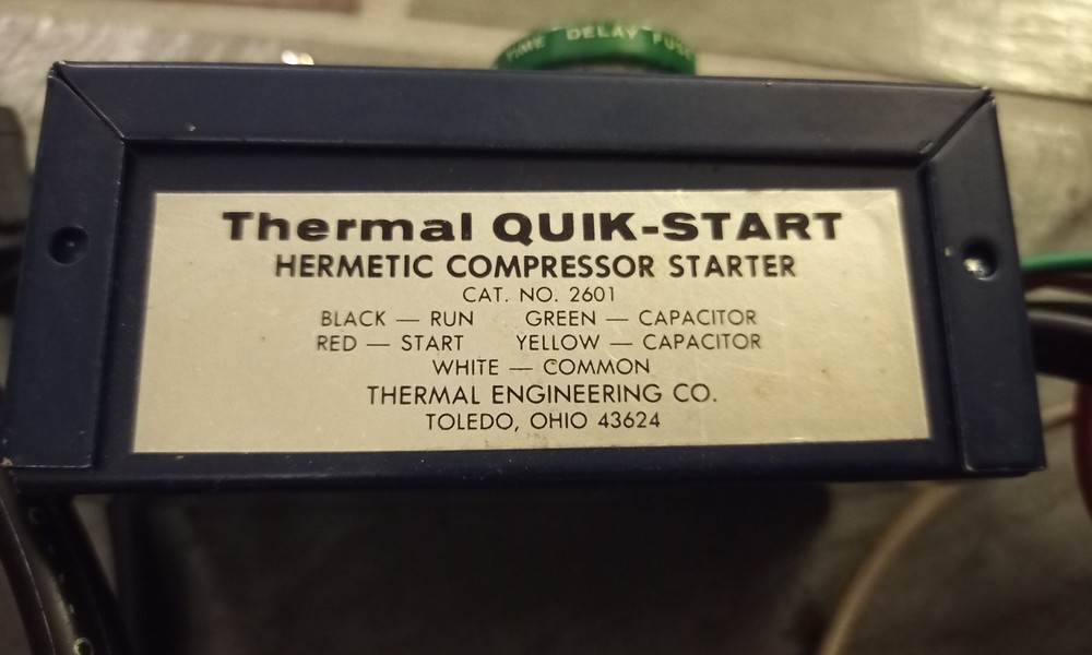 OEM Imperial Quik-Start Hermetic Compressor Starter Thermal Engineering Co.