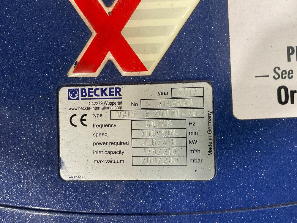 Becker VXLF 2200/0.79 2017