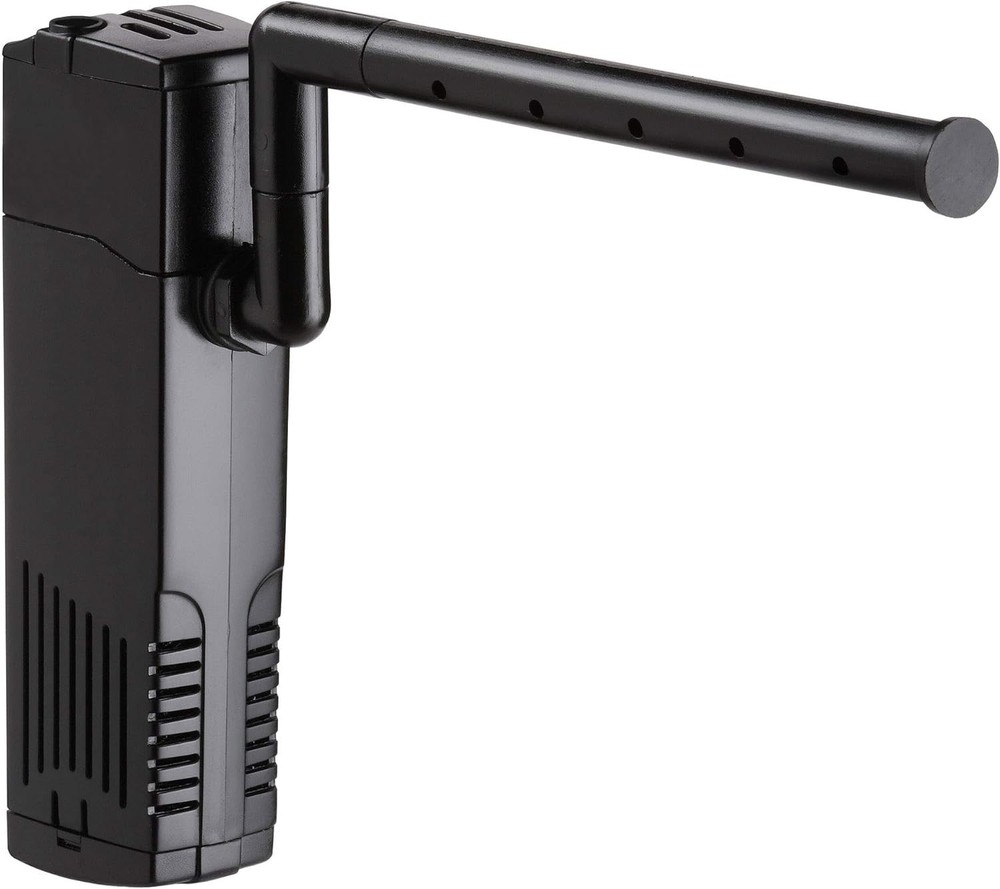 Efficient Aquarium Power Filter with Adjustable Flow for Delicate Fish - 100 GPH