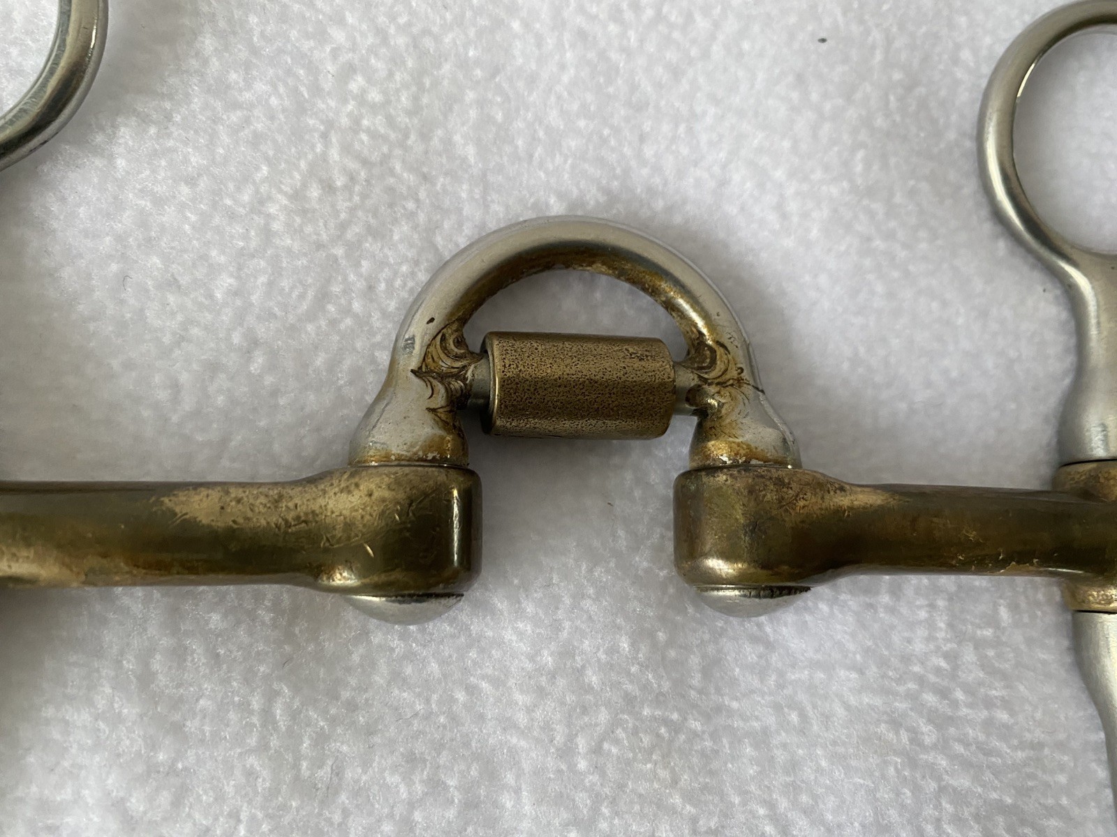 DH Don HANSEN Genuine HandMade 5" Copper Correction Roller Mouth Western Bit