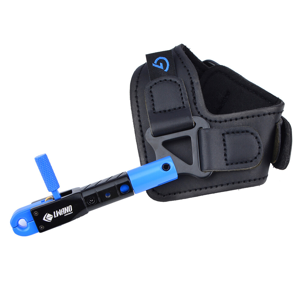 Compound Bow Wrist Caliper Release Aids Strap Trigger Adjustable Hunting
