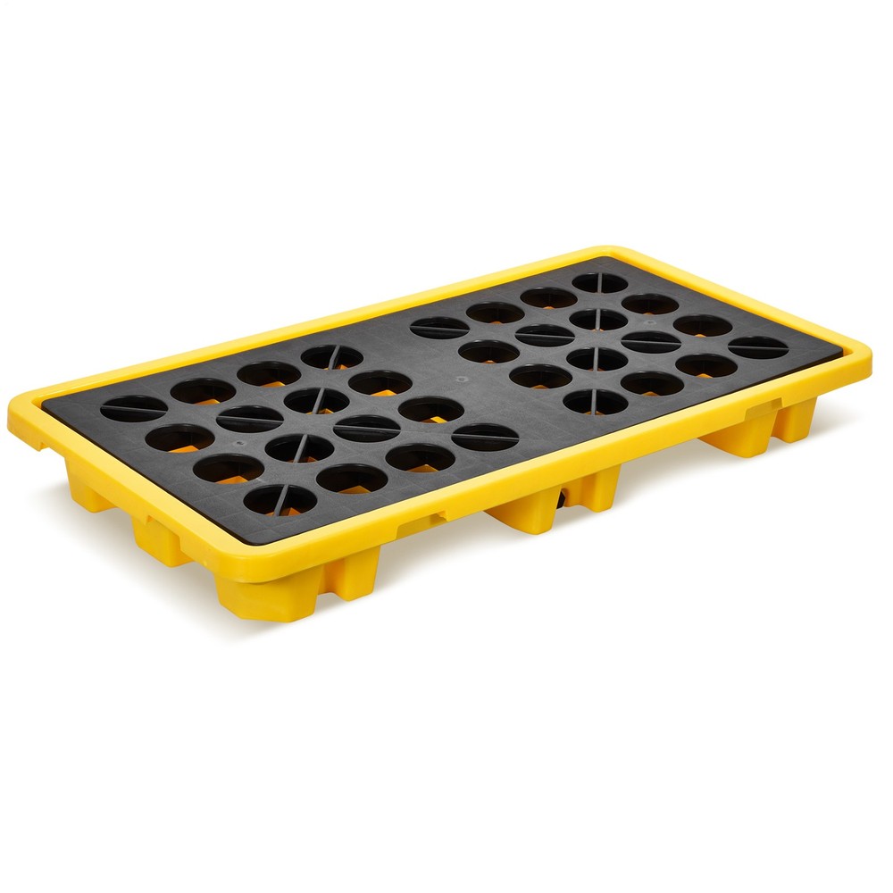 Spill Deck, 30 Gal Spill Capacity, 2 Drums, 5000 Lb Load
