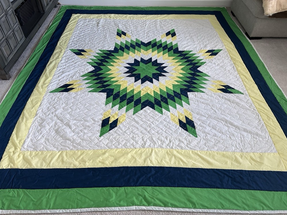 Handmade Patchwork King Quilt