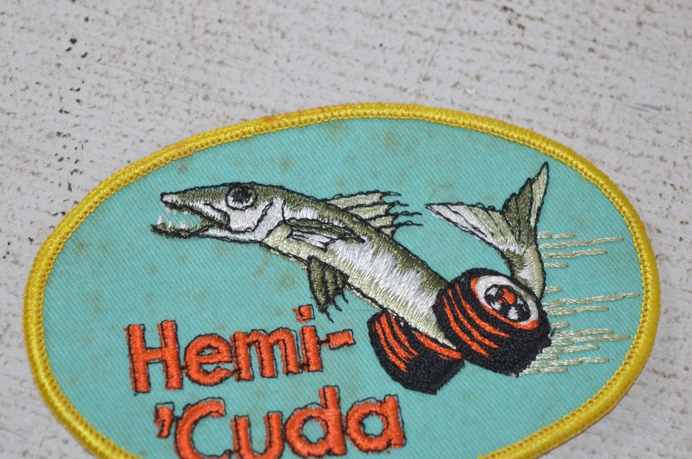 Vintage Hemi-'Cuda Patch