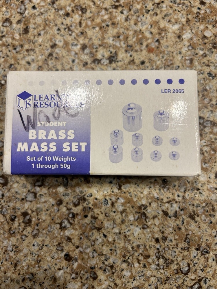 Ohaus balance scale With Brass Mass Set Weights