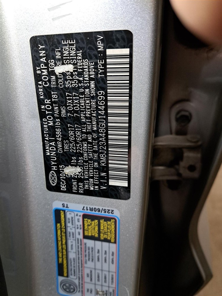 2016 Tucson Jack Sku#4356355