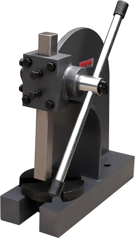 Compact 0.5 Ton Arbor Press for Efficient Metalworking - Cast Iron Construction