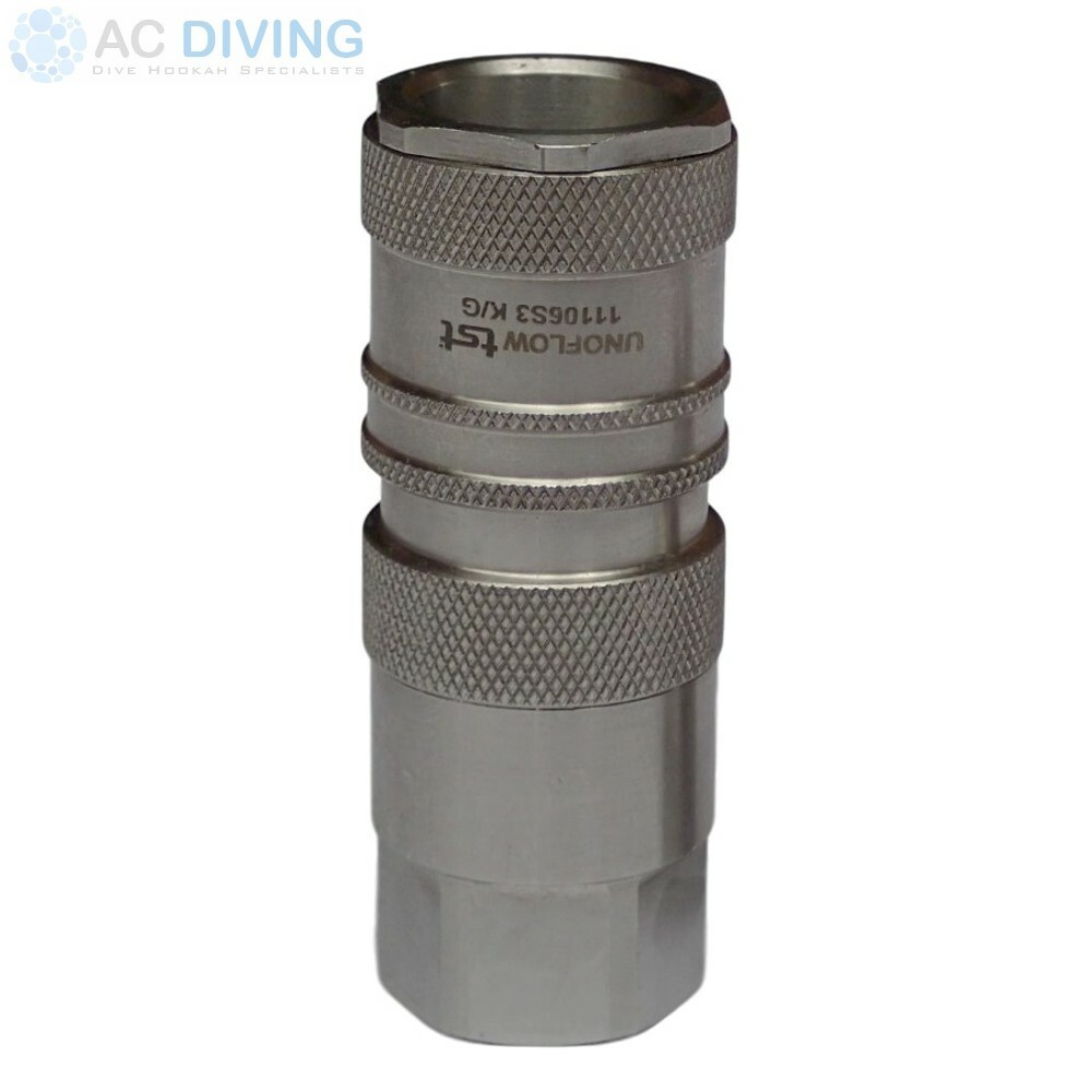 UNOFLOW Divers Coupling - Female (Breathing Air & Hookah Systems)