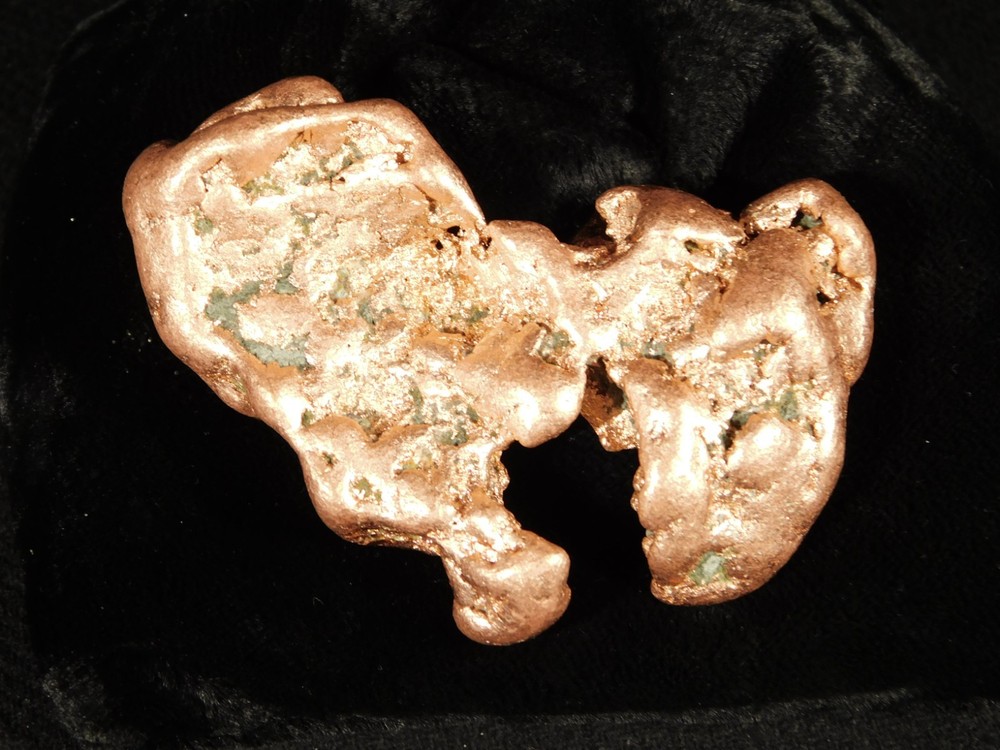 Big! Super Heavy Solid COPPER NUGGET or Native Copper Float Michigan 201gr