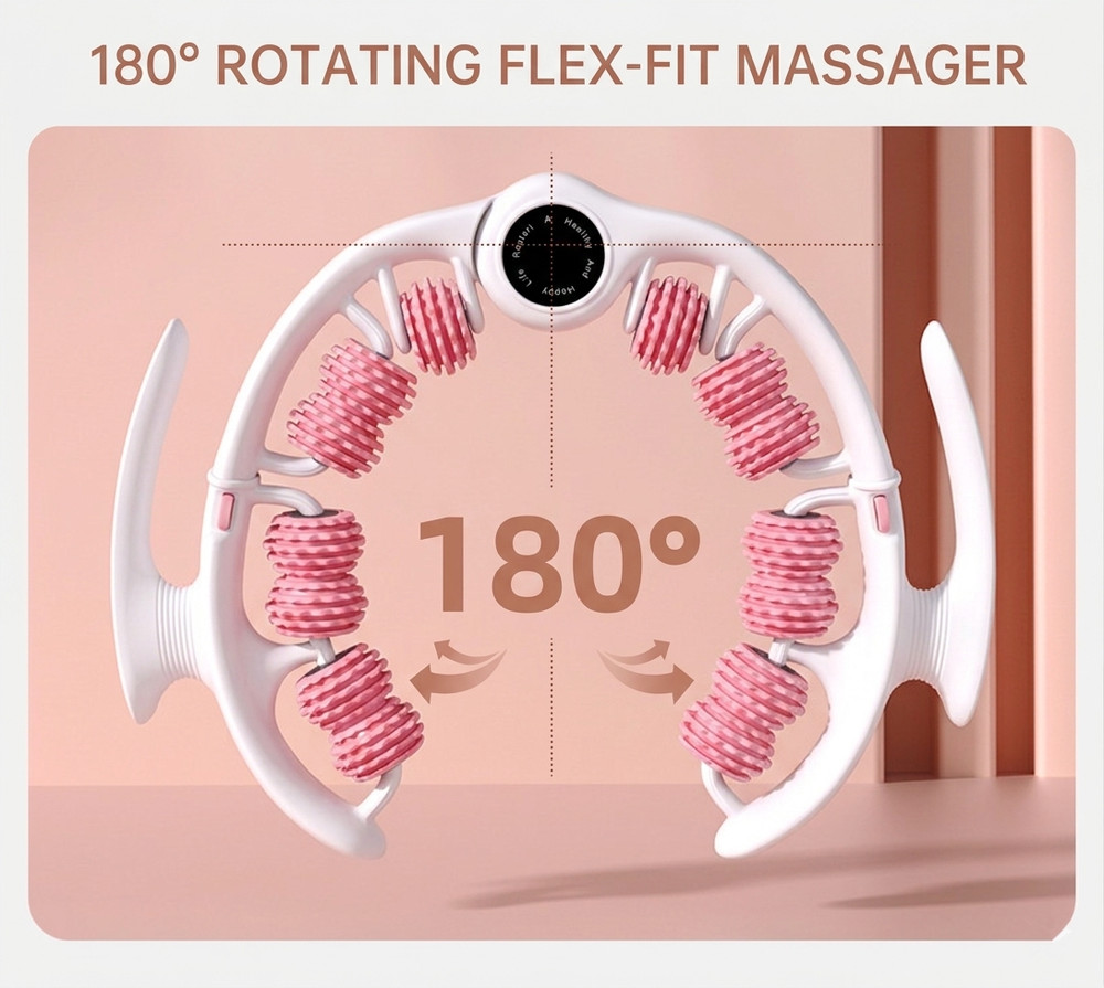 Multi-Use Fascia Roller for Deep Muscle Massage & Smoothing