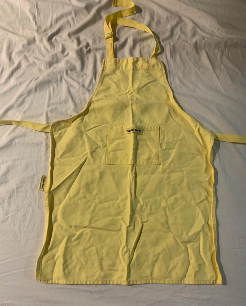 Tupperware Kids Apron - Yellow | Free Postage