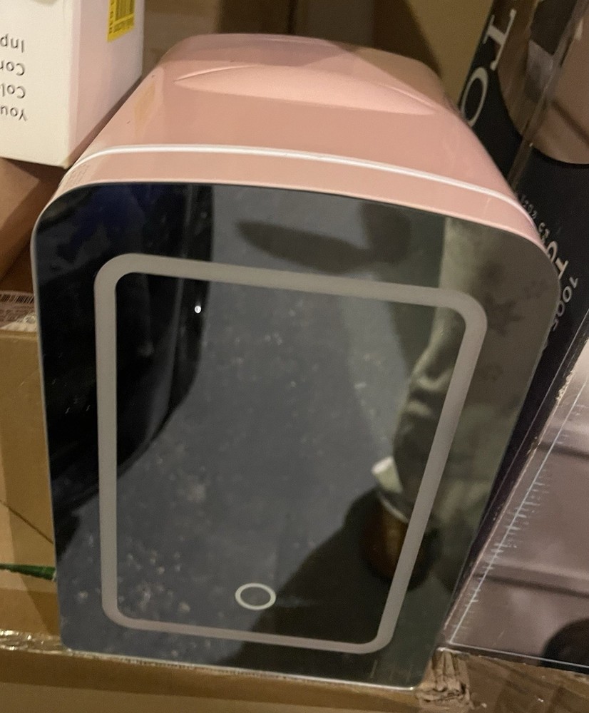 Mini fridge W Mini Makeup Mirror LED