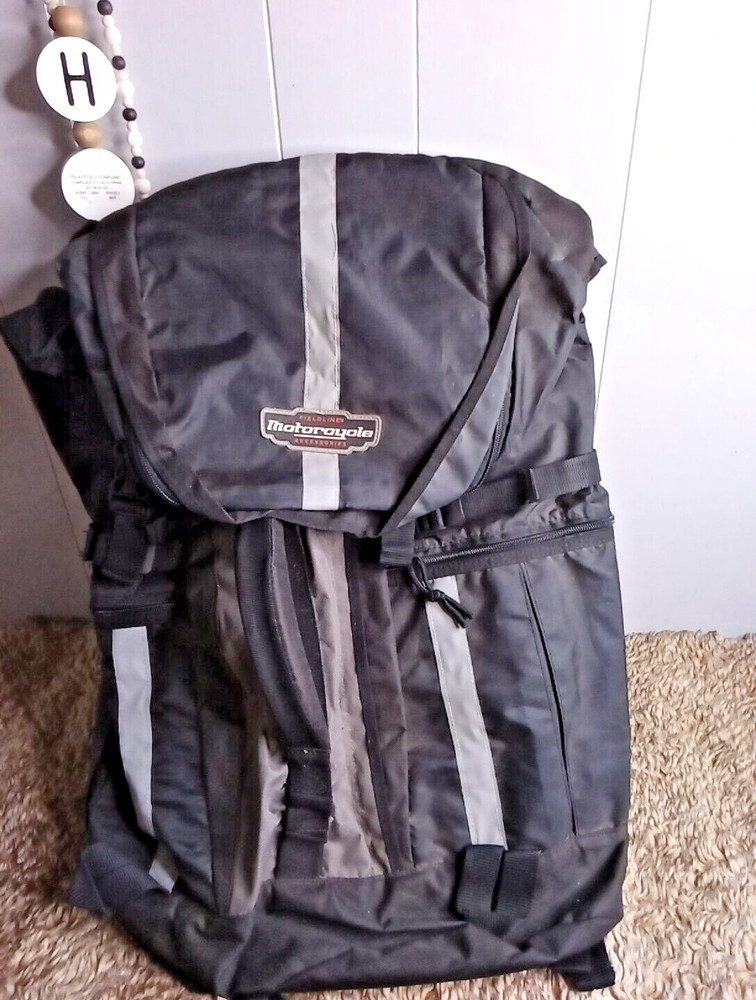 Fieldline Motorcycle All Weather Black Backpack