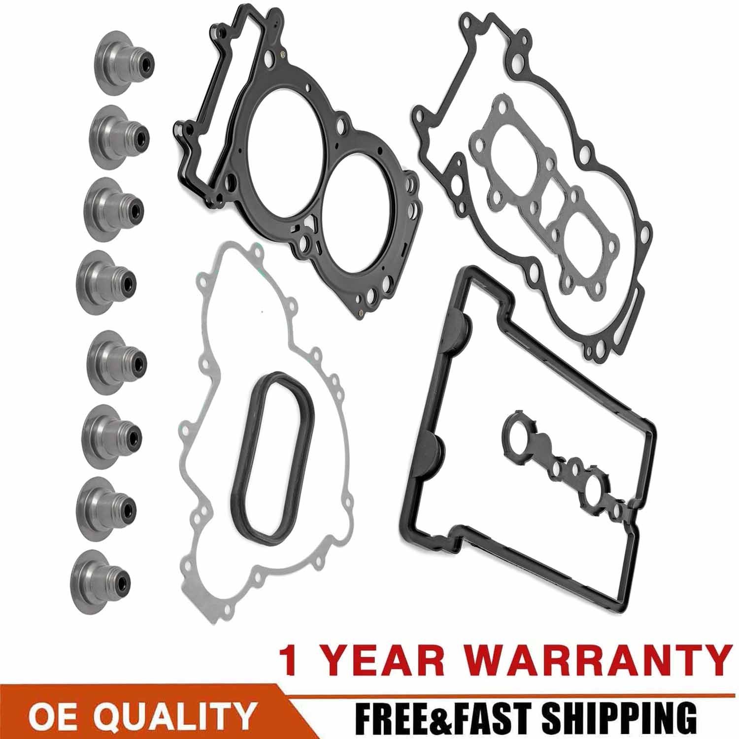 Engine Cylinder Head Gasket Rebuild Kit Seal for 2018-20 Polaris RZR Turbo XP S