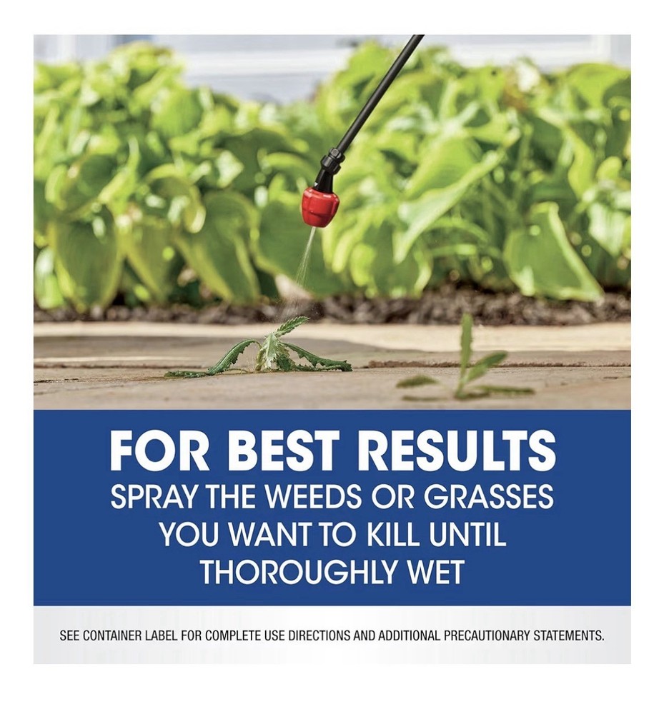 Roundup Weed & Grass Killer4 Concentrate, 1 gal.