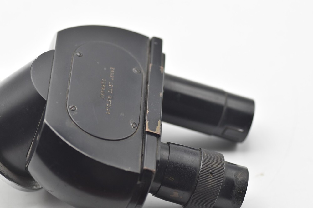 ERNST LEITZ WETZLAR GERMANY MICROSCOPE HEAD VINTAGE