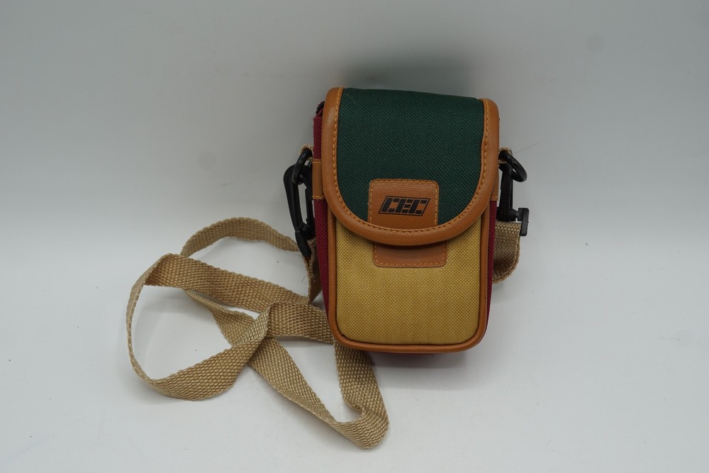 CEC Binocular Case Pouch Bag with Shoulder Strap & 8x22 Compact Binoculars