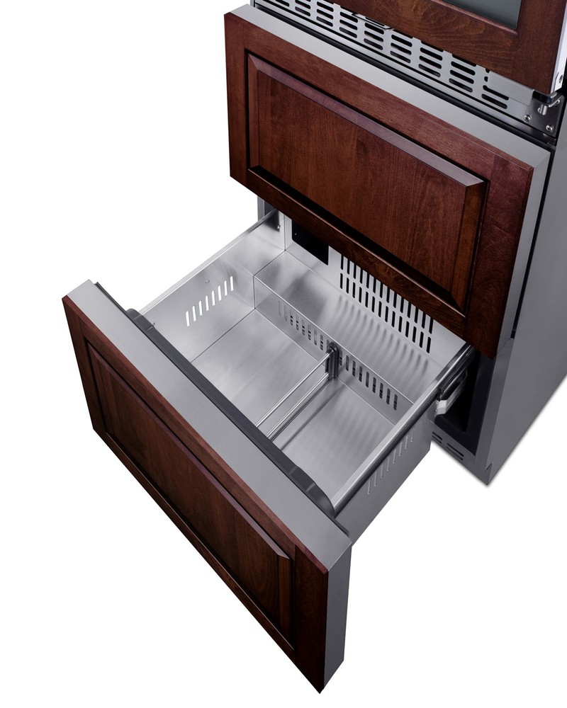Summit SWCDAR24PNR 24"W 46 Bottle Capacity - Panel Ready