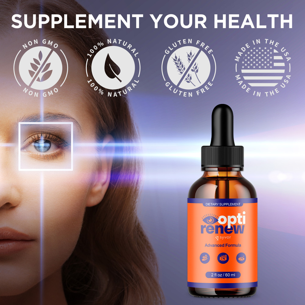 3 - Opti Renew Drops Enhance Vision, Support Healthy Eye Function 90 Servings