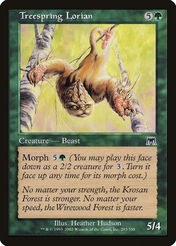 Treespring Lorian Onslaught 293 MTG MP