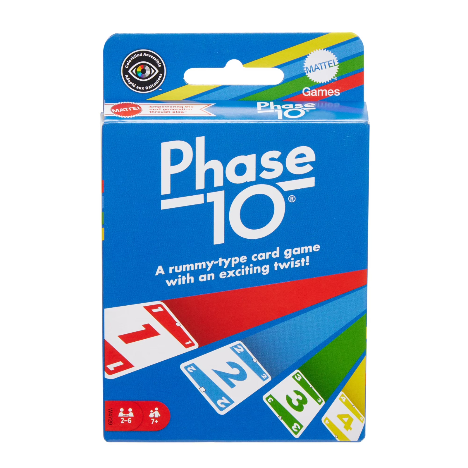 Phase 10 Card Game, Family Game for Adults & Kids