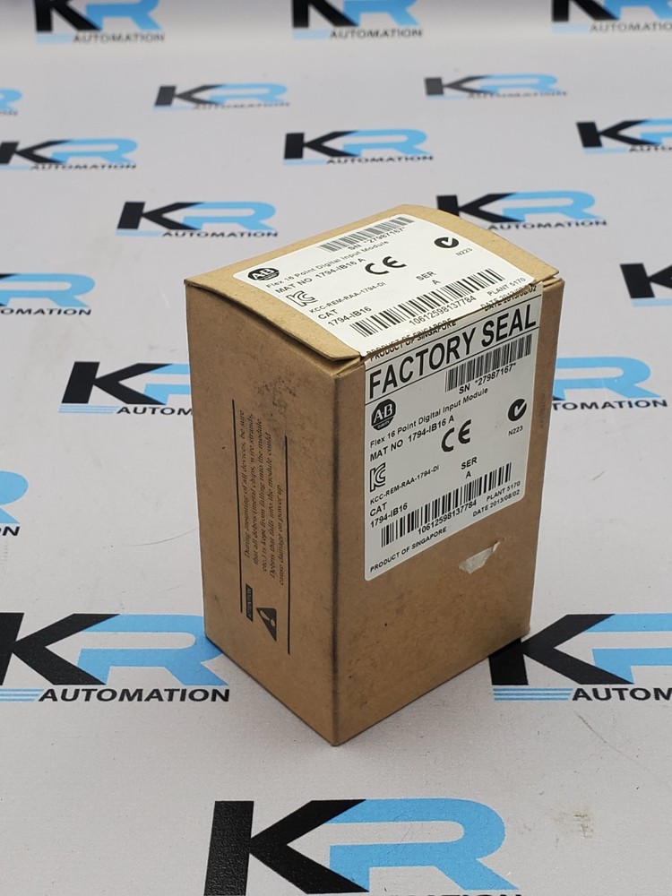 Allen Bradley 1794-IB16  Flex I/O 24VDC Input Module
