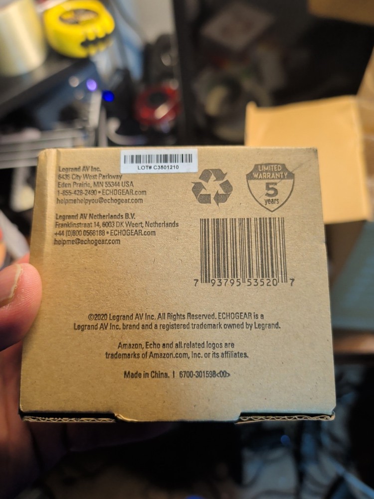 Echogear Wall Mount White EGMA-EDM2-W2