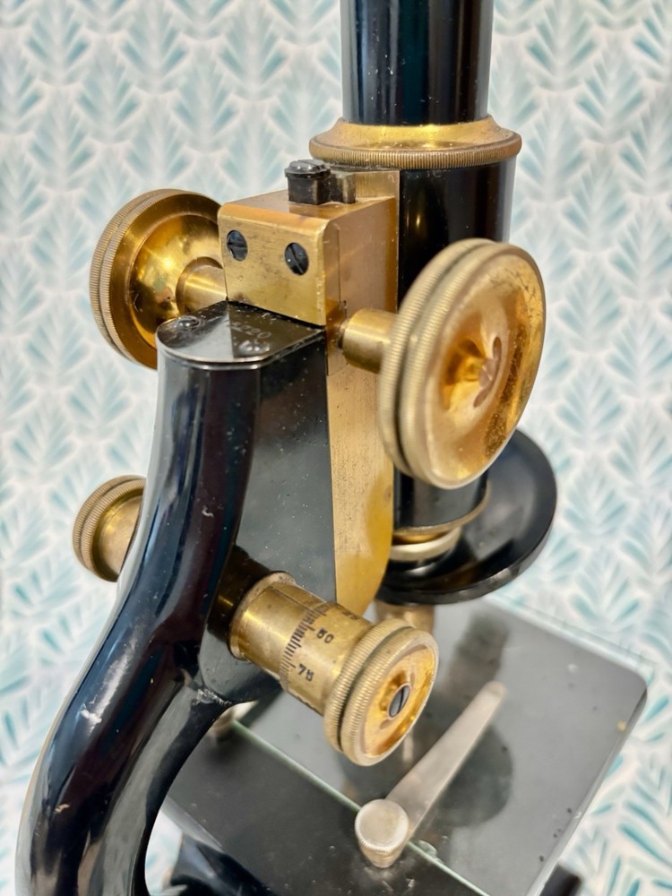 Early 1900’s Spencer Buffalo USA Microscope Model EHS, Primitive