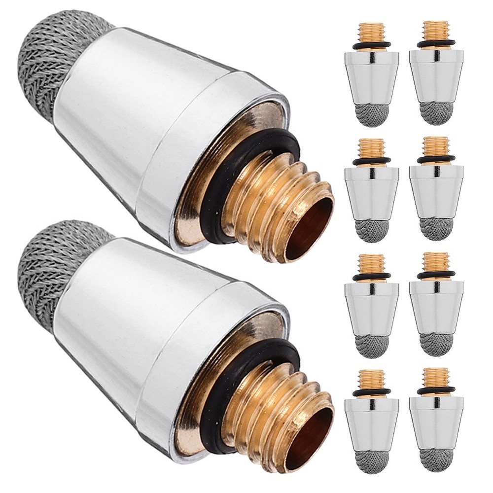 10 Pcs Fiber Stylus Tips for Tablet Refill Replaceable Mesh