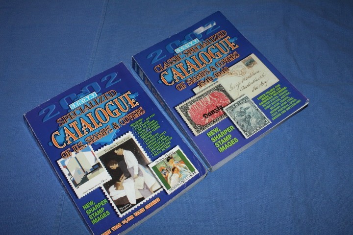 Scott Standard Postage Stamp Catalogue 2002 Specialized + Classic BlueLakeStamps