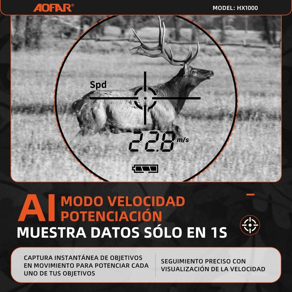 1000 Yards Range Finder with Angle and Horizontal Distance Shooting Rangefinder
