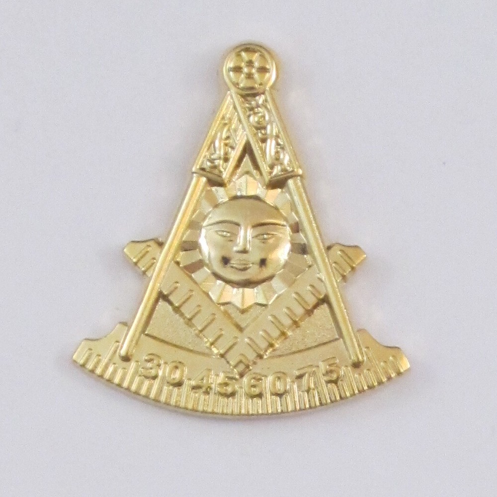 Masonic Past Master Lapel Pin Mason (SCA-2028) Freemason