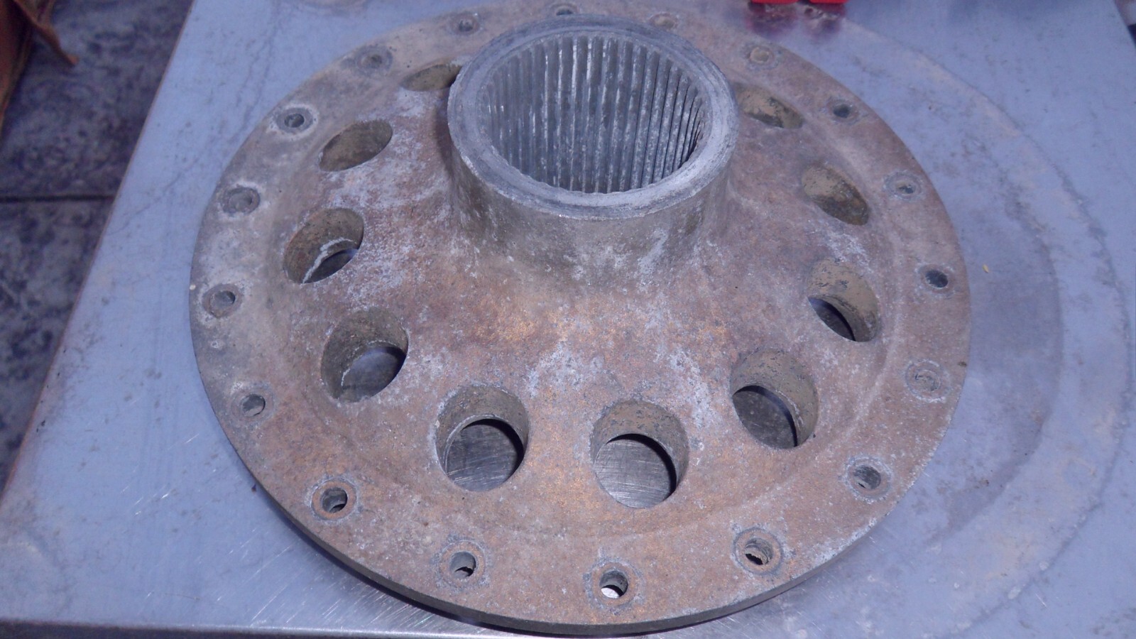 Vintage Sprint Car Splined Wheel Hub Center USAC ASCS SCTA