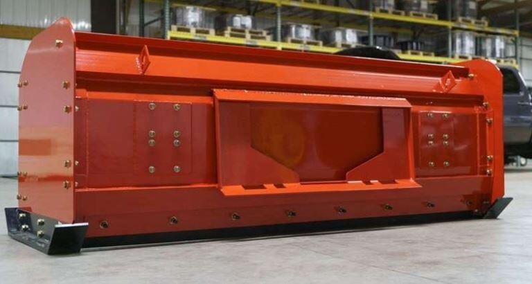 X- Wing 8 Foot Skid Steer Box Plow / Snow Pusher