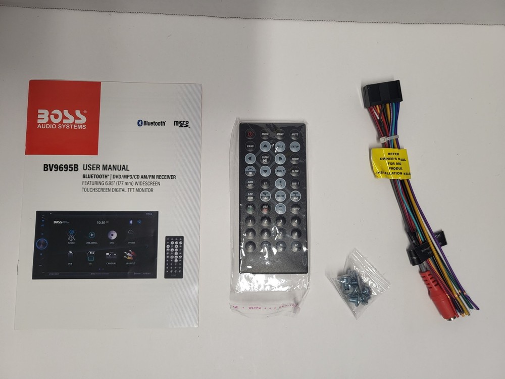 Boss Wire Harness for BV9695B (20 Pins version) and remote