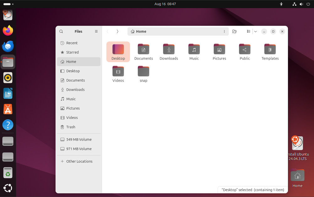 Ubuntu 24.04.3 LTS Bootable USB Live-Installer – Latest Version August 2025 –