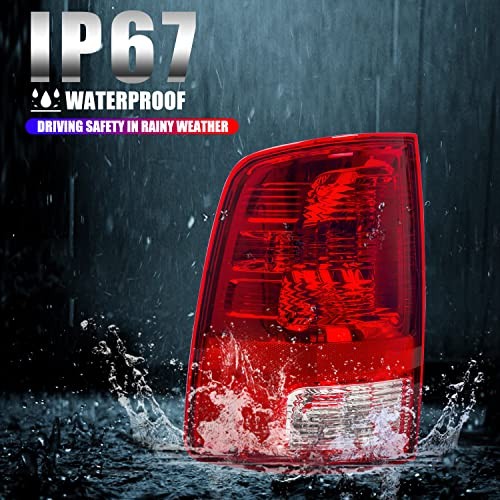 Tail Light Compatible with 2009-2018 Dodge Ram 1500 2500 3500 Driver Side