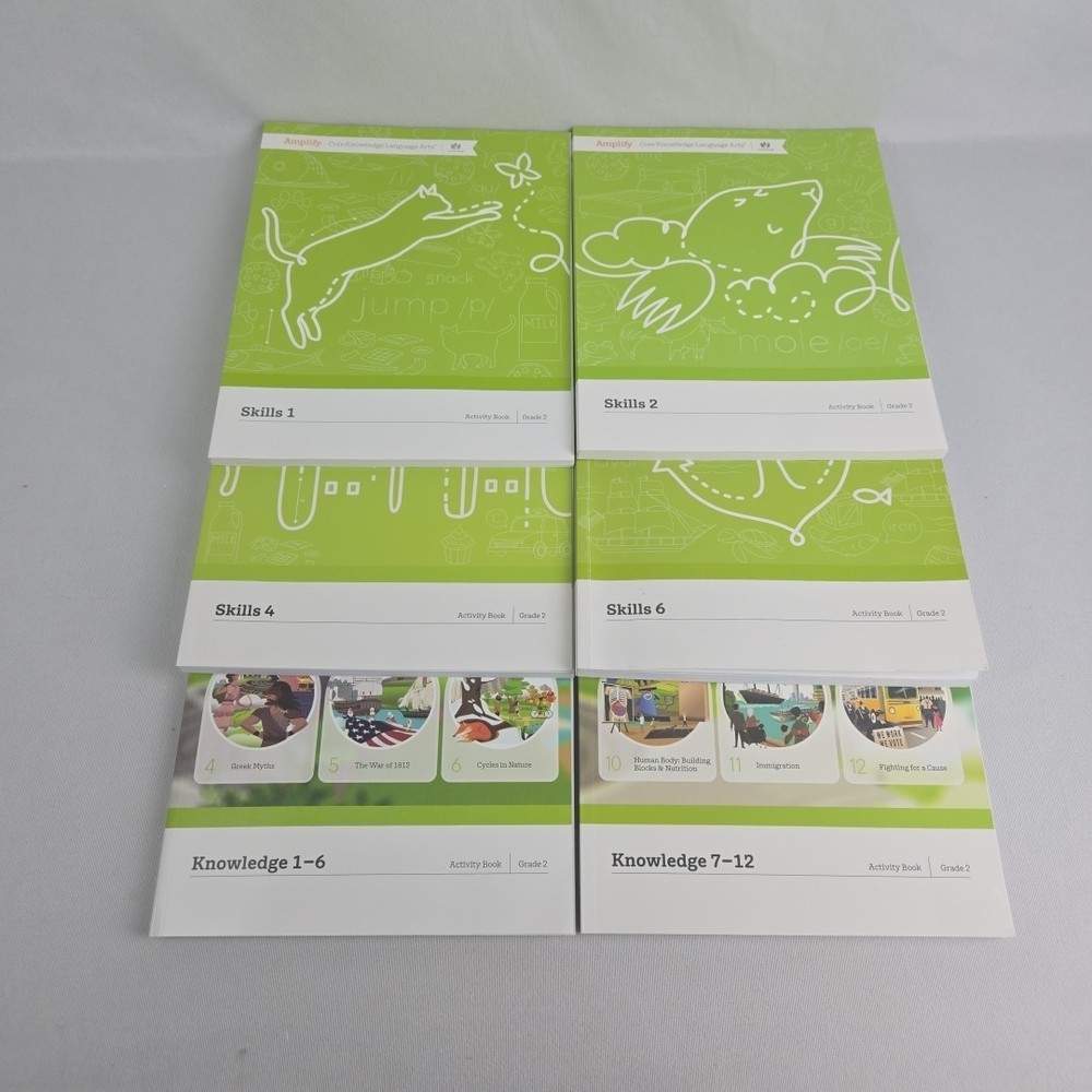 Amplify Core Knowledge Language Arts - Grade 2 Skills 1 2 4 6 Knowledge 1-6 7-12