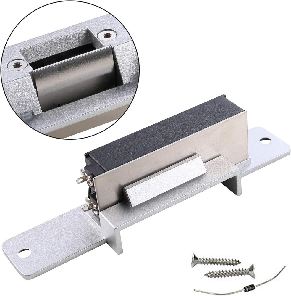 Electric Strike Door Lock Fail-Secure for Access Control System Deadlatches o...