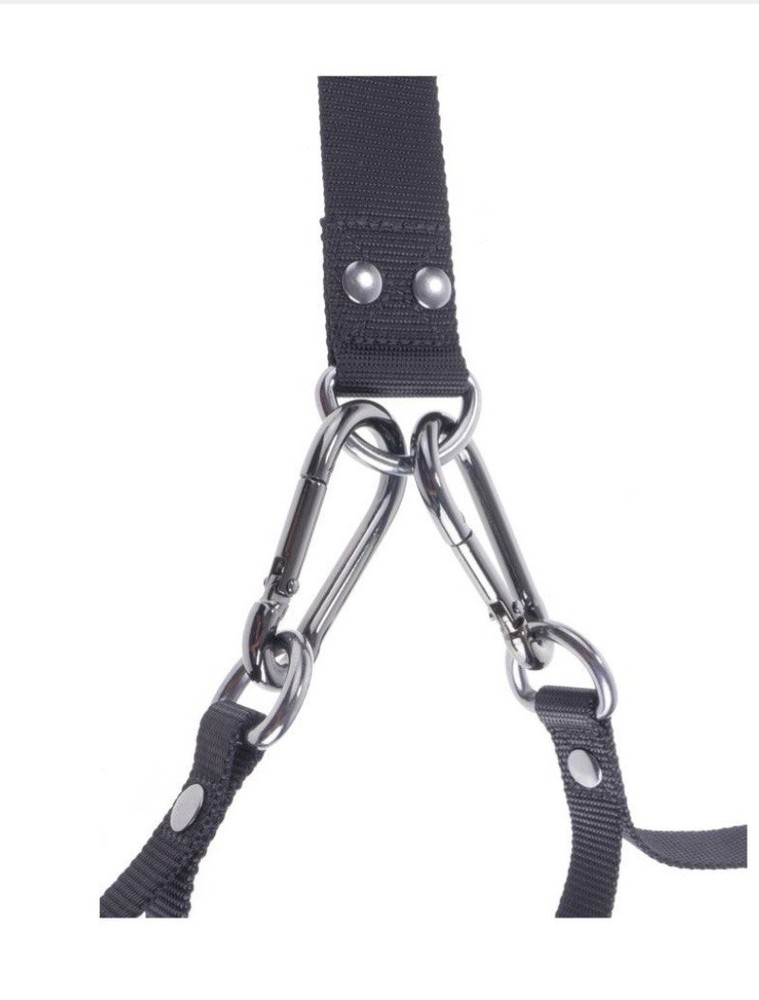 PIPEDREAM-Cuff Set Erotic Suspension COMMAND by Sir Richard's - Black