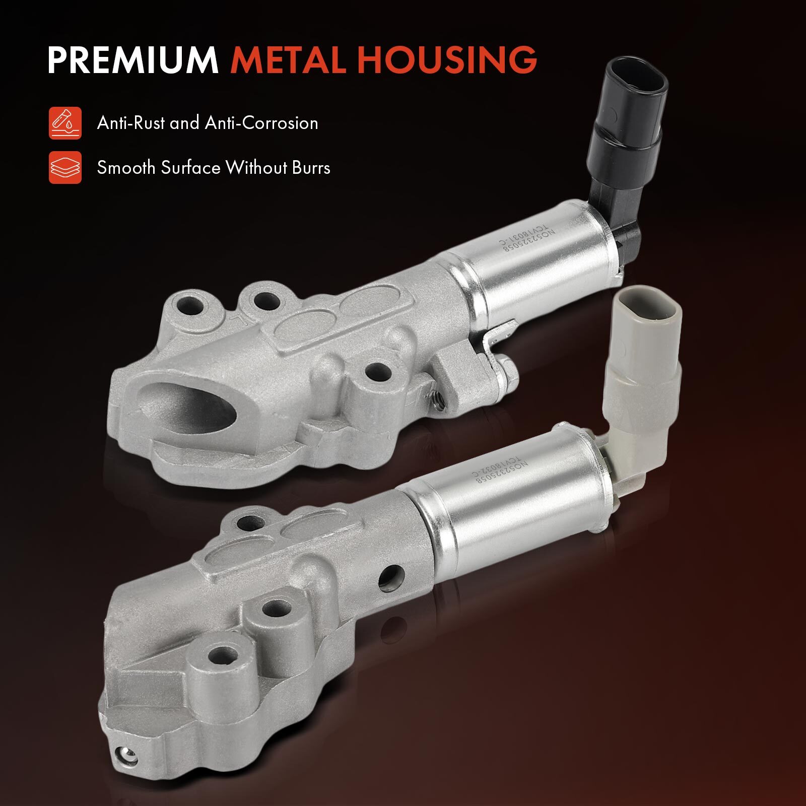 2x Exhaust/Intake Variable Valve Timing Solenoid for Hyundai Genesis Kia Sedona