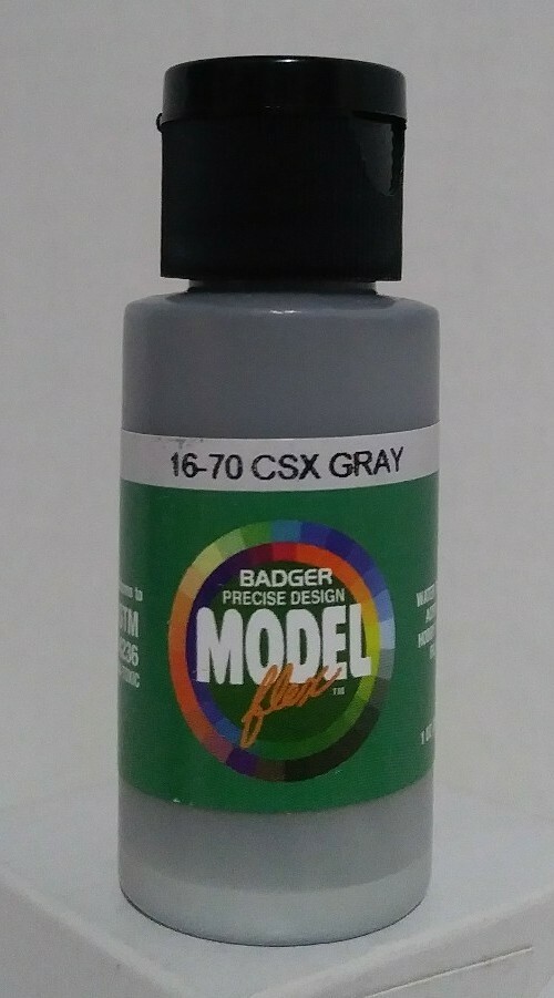 Badger Modelflex acrylic paint 16-70, CSX Gray.
