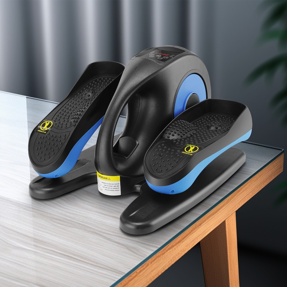 Under Desk Elliptical Machine Compact Elliptical Trainer w/Remote Control Quiet⭐